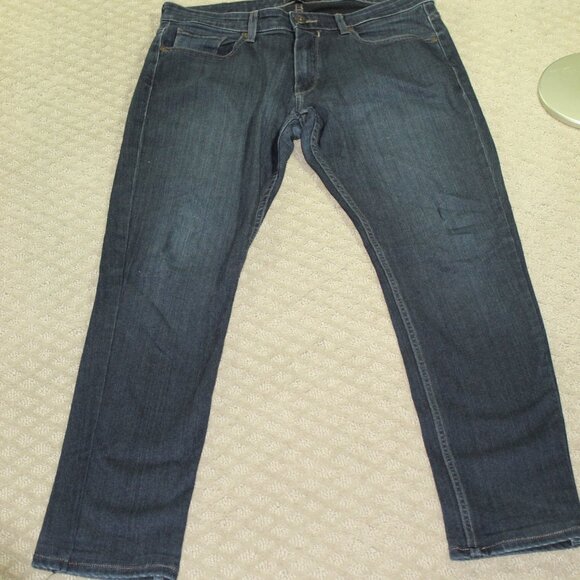 Paige Jeans Mens 32x30 Blue Federal Denim Rayon Blend Slim Straight Stretch - Picture 1 of 8